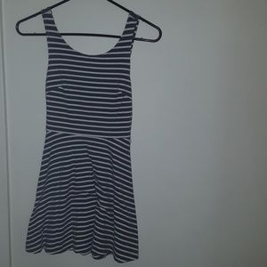 Cross back Mini Dress